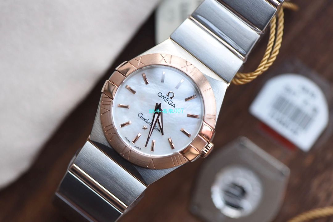 【8848 Factory 超A精仿手表】OMEGA Constellation 女装24、27毫米123.20.27.60.55.001 wrist watch  / M663