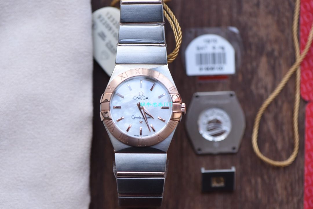 【8848 Factory 超A精仿手表】OMEGA Constellation 女装24、27毫米123.20.27.60.55.001 wrist watch  / M663