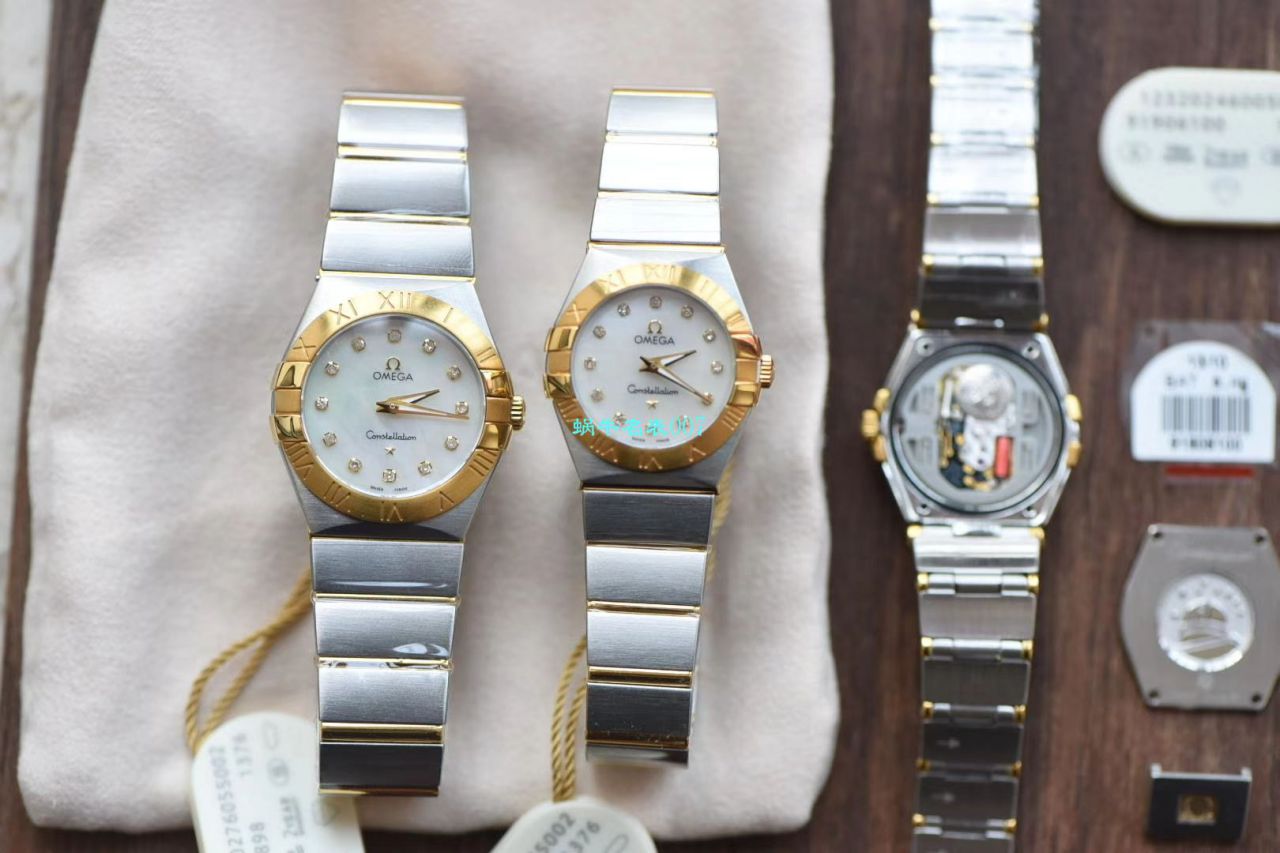 【8848 Factory 超A精仿手表】OMEGA Constellation 女装24、27毫米123.20.27.60.55.001 wrist watch  / M663