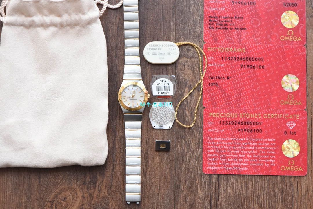 【8848 Factory 超A高仿女表】OMEGA Constellation 系列123.10.24.60.55.003 wrist watch  / M662