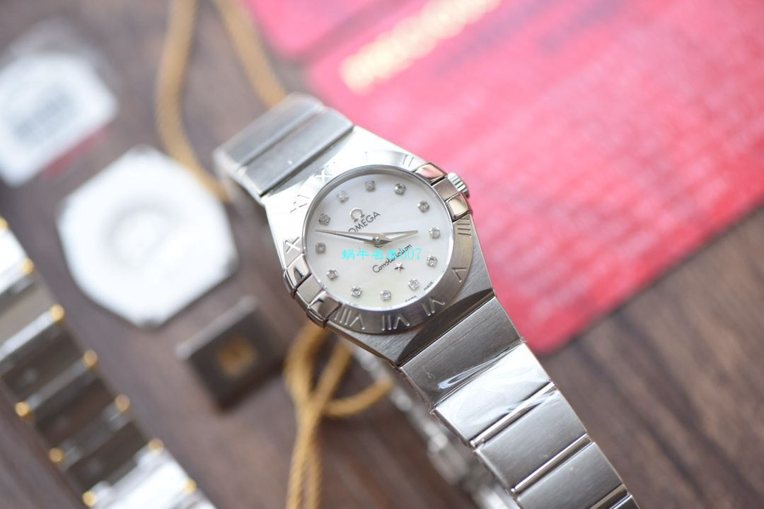 【8848 Factory 超A高仿女表】OMEGA Constellation 系列123.10.24.60.55.003 wrist watch  / M662