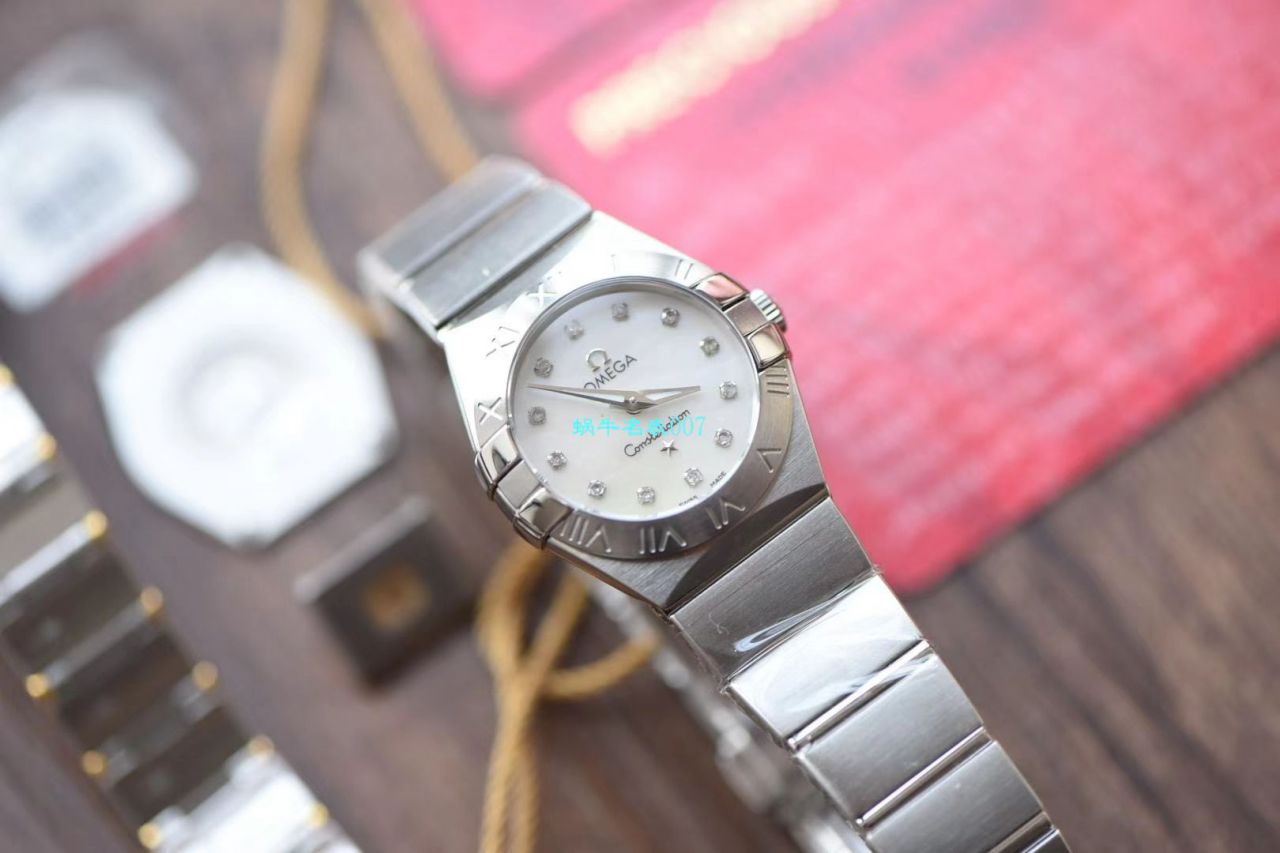 【8848 Factory 超A高仿女表】OMEGA Constellation 系列123.10.24.60.55.003 wrist watch  / M662