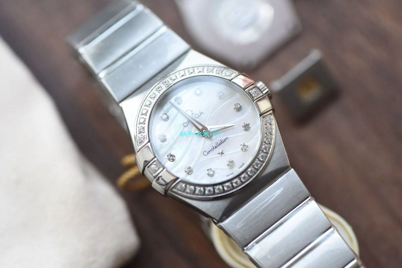 【8848 Factory 超A高仿女表】OMEGA Constellation 系列123.10.24.60.55.003 wrist watch  / M662