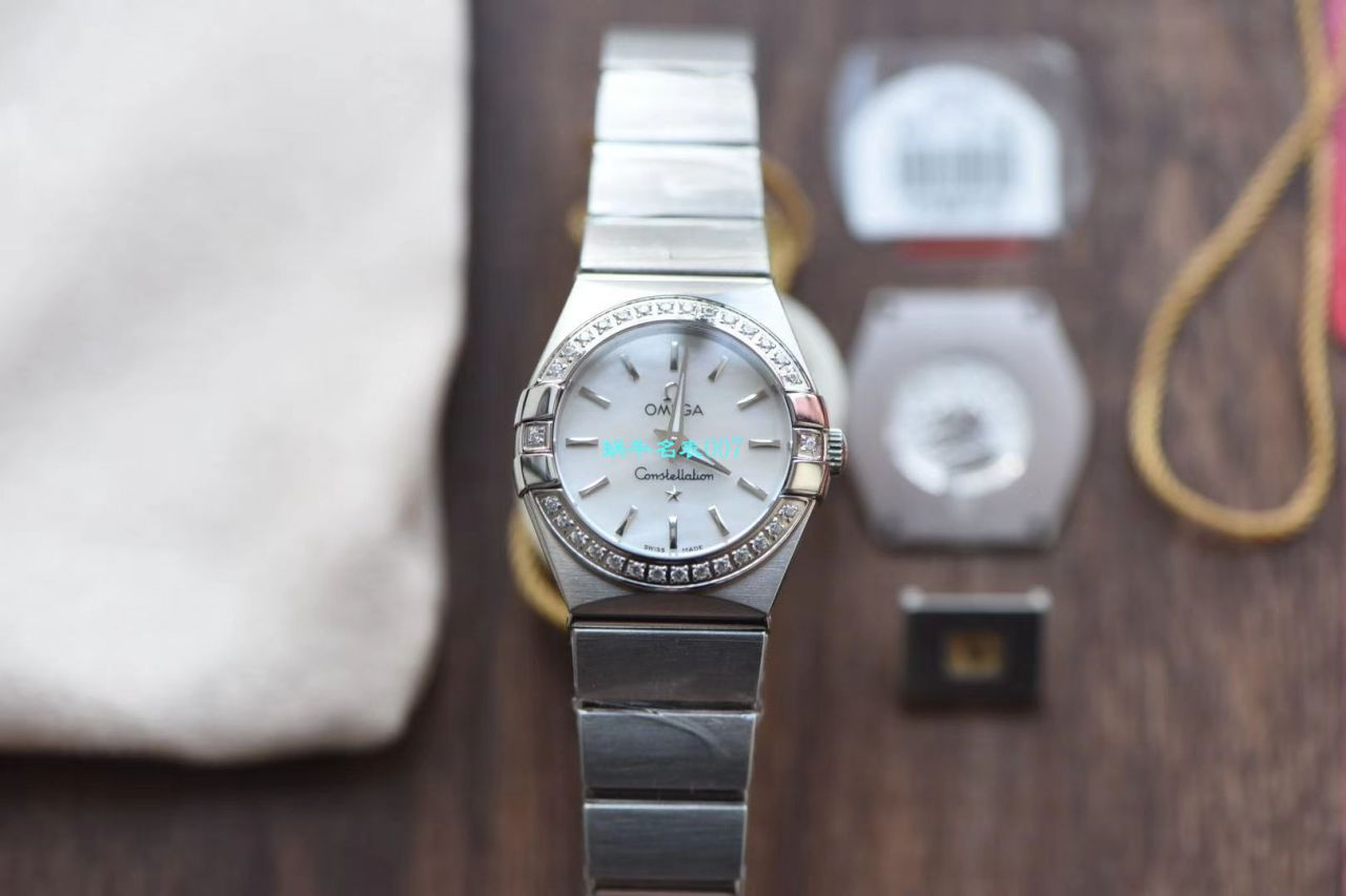 【8848 Factory 超A高仿女表】OMEGA Constellation 系列123.10.24.60.55.003 wrist watch  / M662