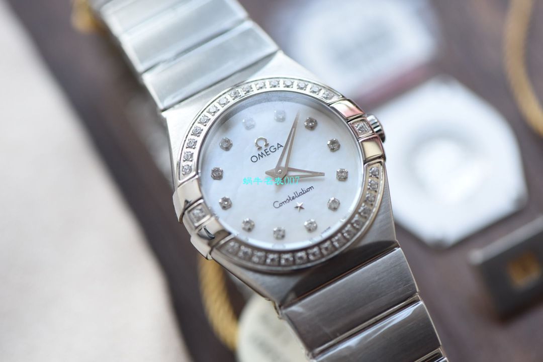 【8848 Factory 超A高仿女表】OMEGA Constellation 系列123.10.24.60.55.003 wrist watch  / M662