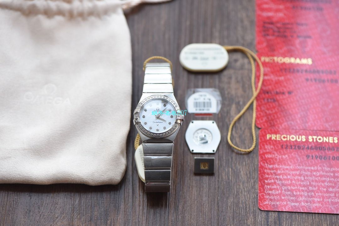 【8848 Factory 超A高仿女表】OMEGA Constellation 系列123.10.24.60.55.003 wrist watch  / M662