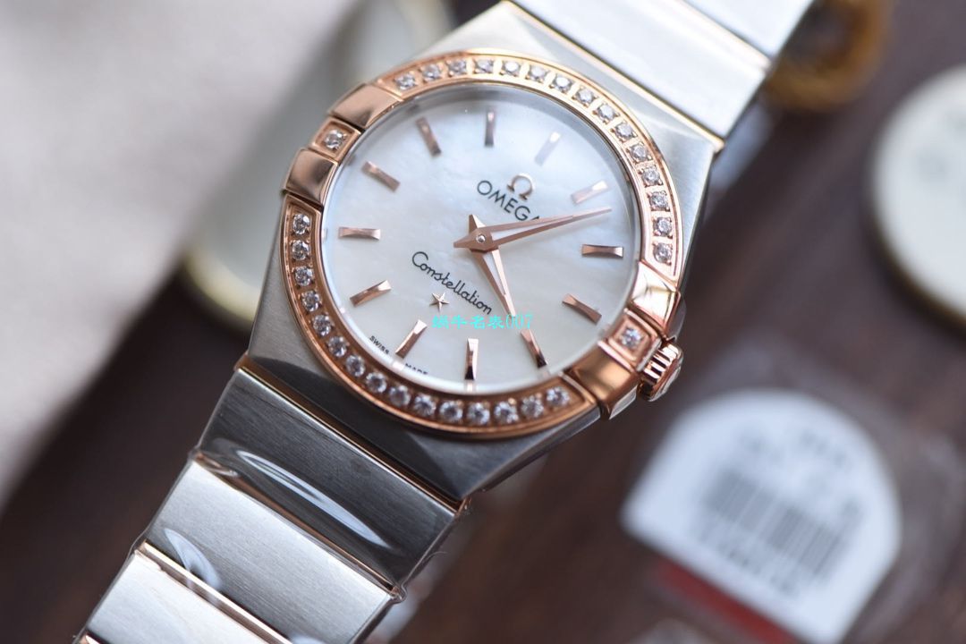 【8848 Factory 超A高仿女表】OMEGA Constellation 系列123.10.24.60.55.003 wrist watch  / M662