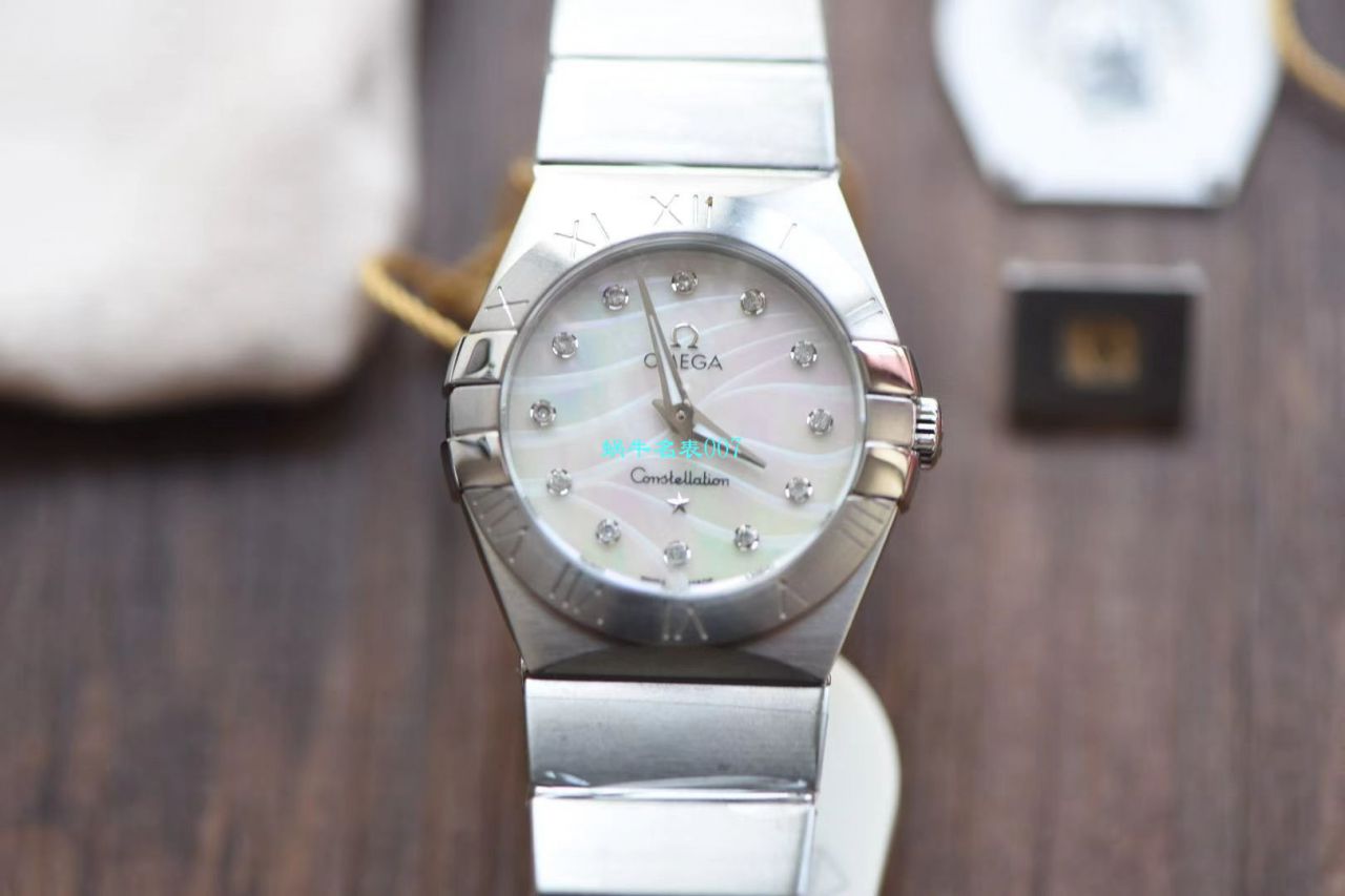 【8848 Factory 超A高仿女表】OMEGA Constellation 系列123.10.24.60.55.003 wrist watch  / M662
