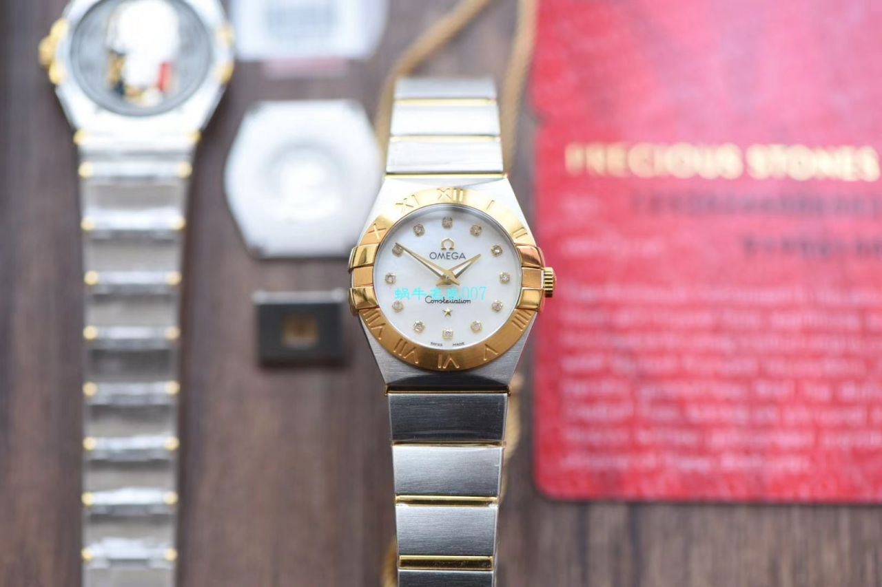 【8848 Factory 超A高仿女表】OMEGA Constellation 系列123.10.24.60.55.003 wrist watch  / M662