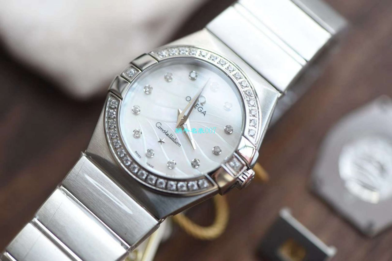 【8848 Factory 超A高仿女表】OMEGA Constellation 系列123.10.24.60.55.003 wrist watch  / M662