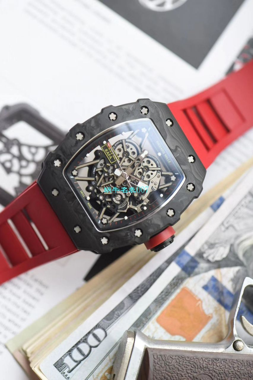 【台湾KV Factory 复刻最强 top 版本表】全新 RICHARD MILLE  RM035最强进口原纹 carbon fiber ＂V3＂升级版 / KV03502V3