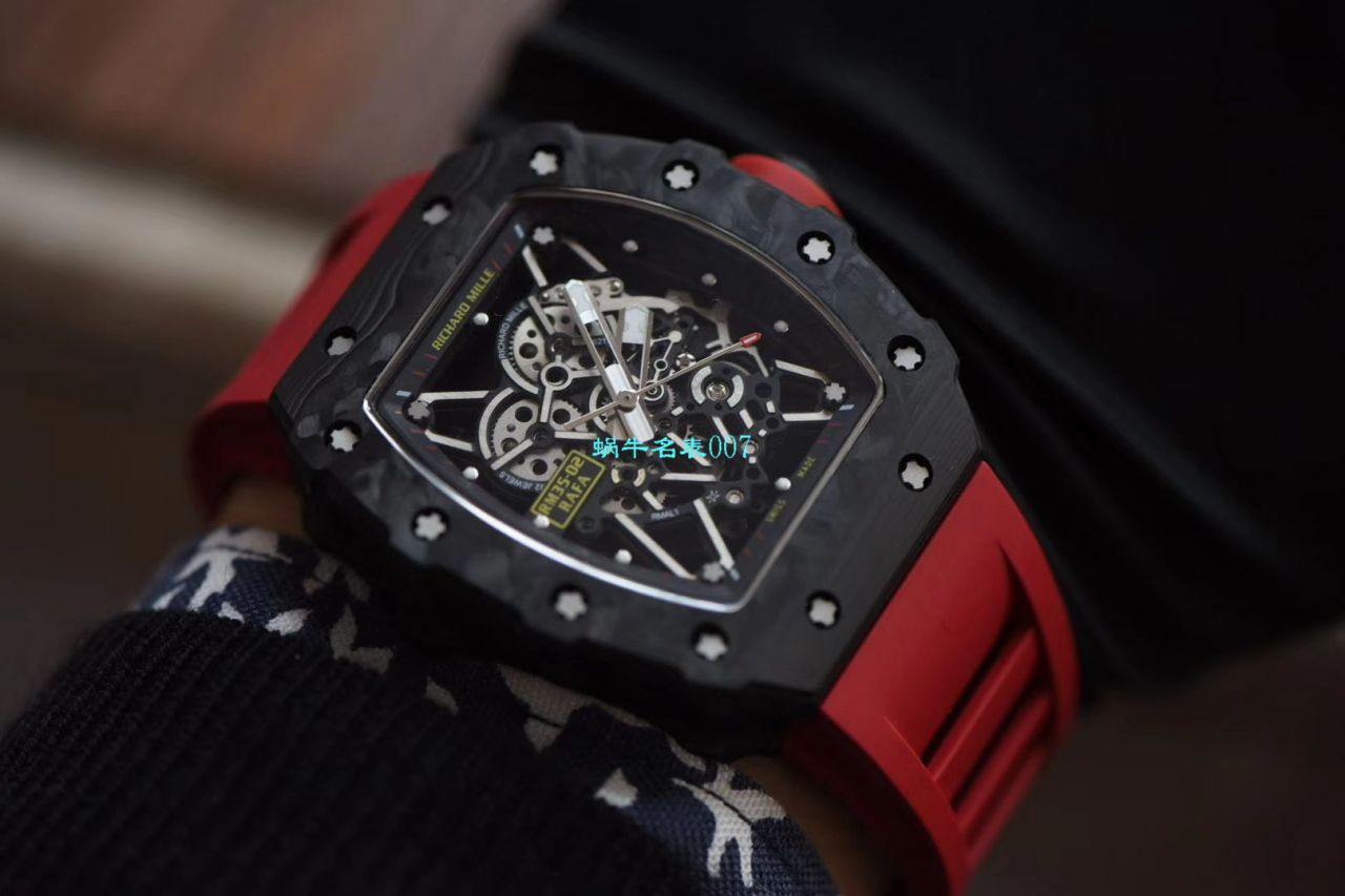 【台湾KV Factory 复刻最强 top 版本表】全新 RICHARD MILLE  RM035最强进口原纹 carbon fiber ＂V3＂升级版 / KV03502V3