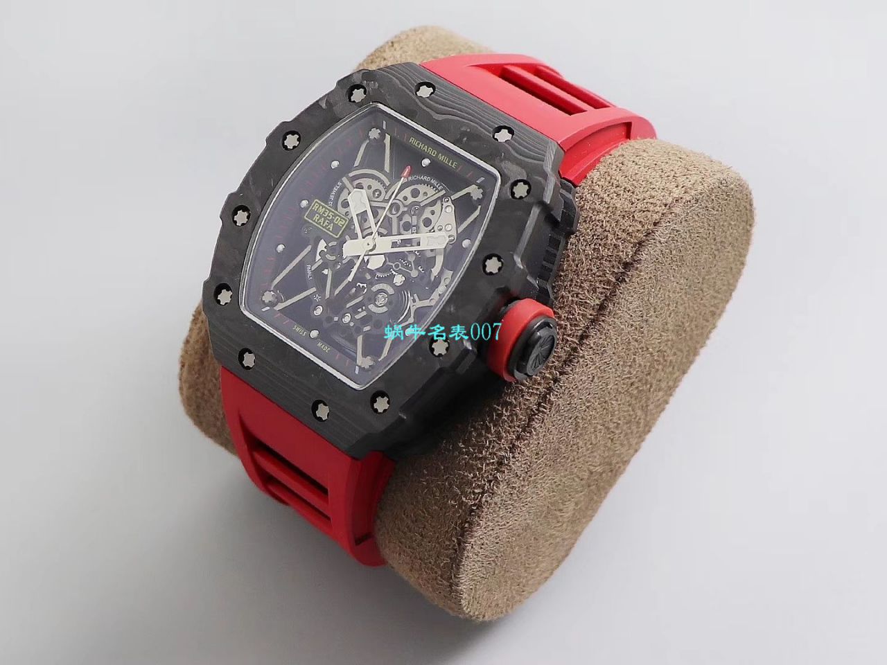 【台湾KV Factory 复刻最强 top 版本表】全新 RICHARD MILLE  RM035最强进口原纹 carbon fiber ＂V3＂升级版 / KV03502V3