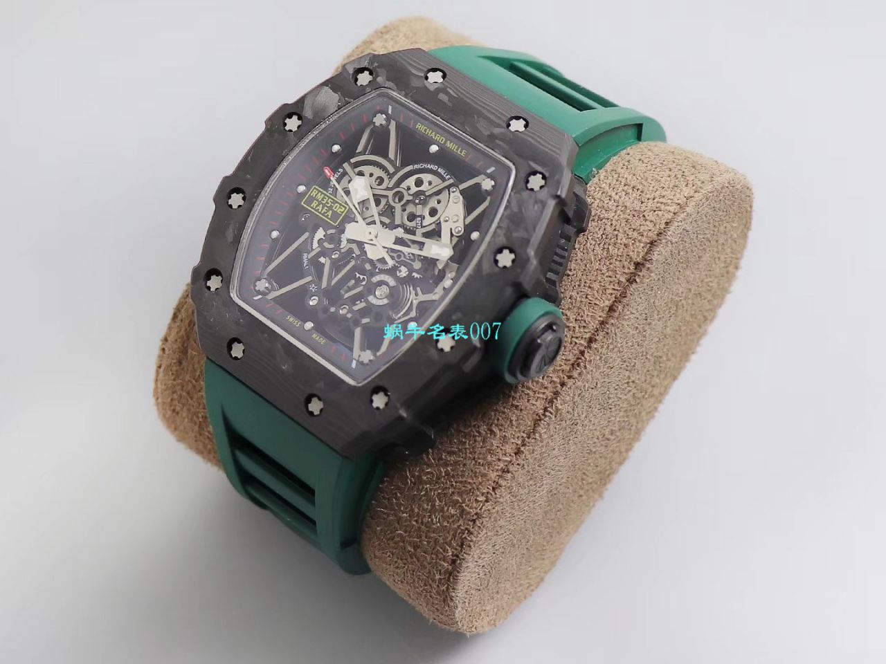 【台湾KV Factory 复刻最强 top 版本表】全新 RICHARD MILLE  RM035最强进口原纹 carbon fiber ＂V3＂升级版 / KV03502V3