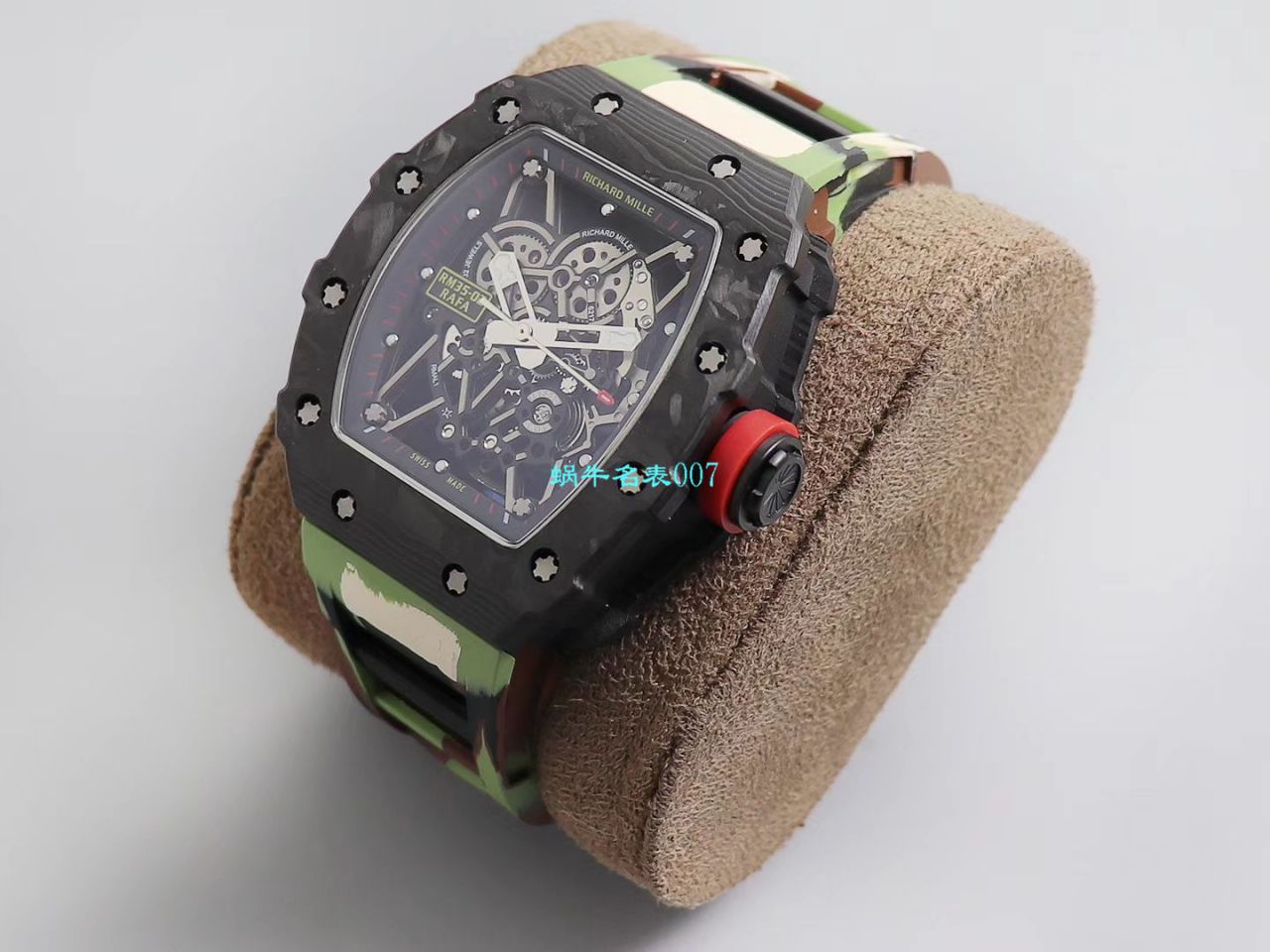 【台湾KV Factory 复刻最强 top 版本表】全新 RICHARD MILLE  RM035最强进口原纹 carbon fiber ＂V3＂升级版 / KV03502V3