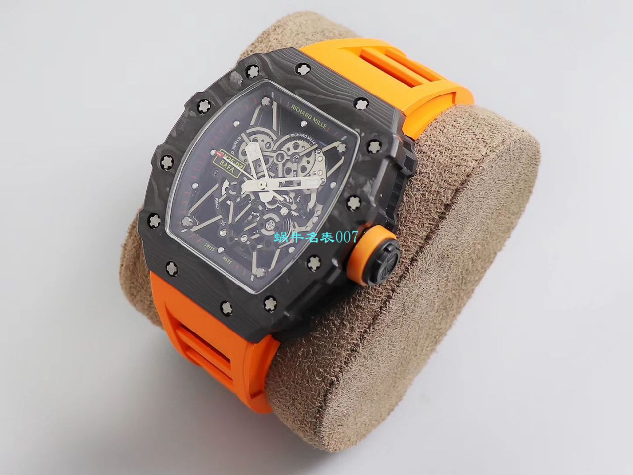 【台湾KV Factory 复刻最强 top 版本表】全新 RICHARD MILLE  RM035最强进口原纹 carbon fiber ＂V3＂升级版 / KV03502V3