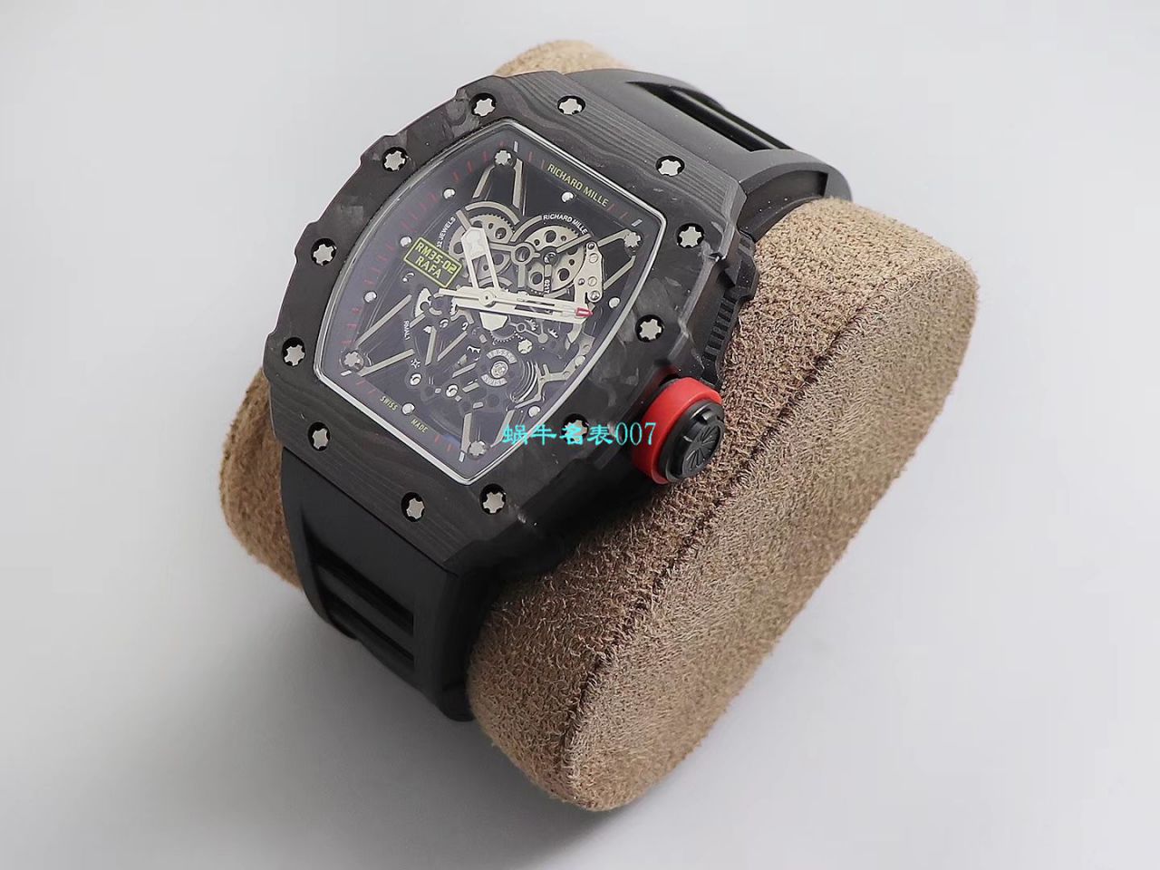【台湾KV Factory 复刻最强 top 版本表】全新 RICHARD MILLE  RM035最强进口原纹 carbon fiber ＂V3＂升级版 / KV03502V3
