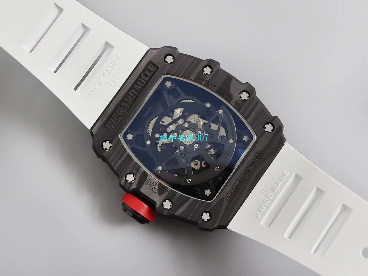 【台湾KV Factory 复刻最强 top 版本表】全新 RICHARD MILLE  RM035最强进口原纹 carbon fiber ＂V3＂升级版 / KV03502V3