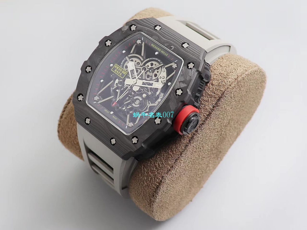 【台湾KV Factory 复刻最强 top 版本表】全新 RICHARD MILLE  RM035最强进口原纹 carbon fiber ＂V3＂升级版 / KV03502V3