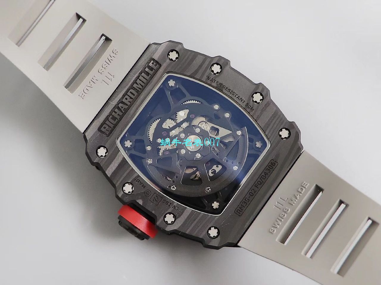 【台湾KV Factory 复刻最强 top 版本表】全新 RICHARD MILLE  RM035最强进口原纹 carbon fiber ＂V3＂升级版 / KV03502V3
