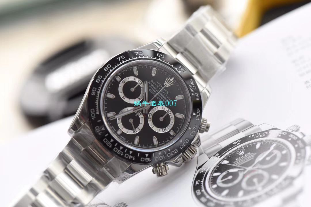 N Factory 特价 Rolex  Ditongna  wrist watch 7750版本～  top 316L精钢壳套  / R271