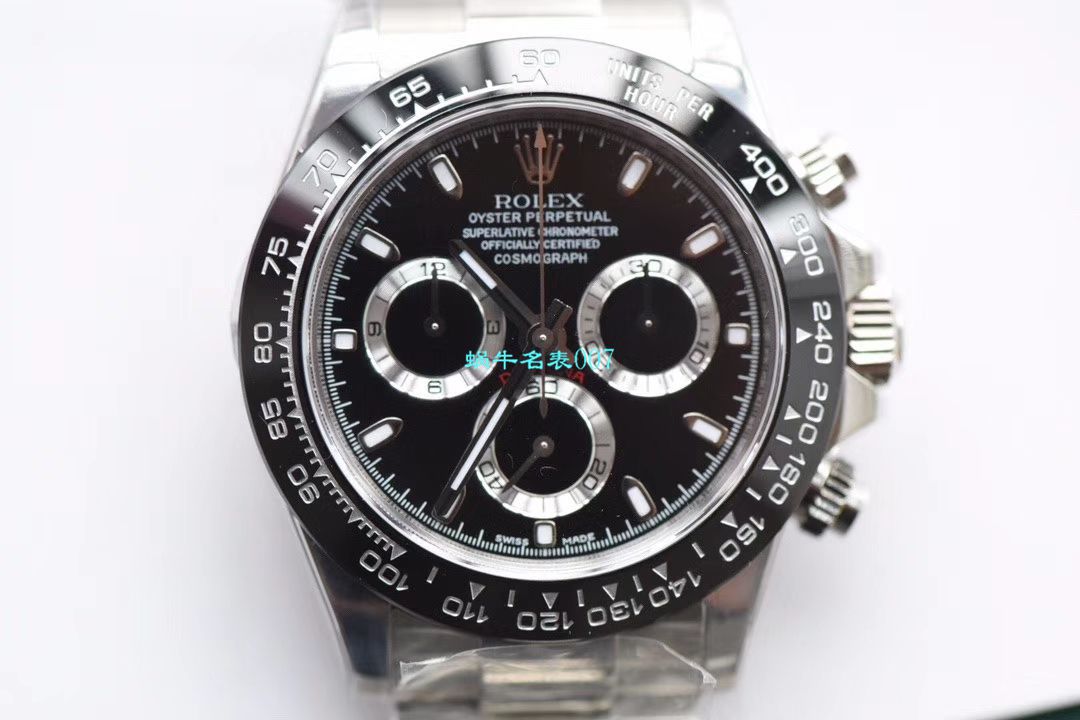 N Factory 特价 Rolex  Ditongna  wrist watch 7750版本～  top 316L精钢壳套  / R271