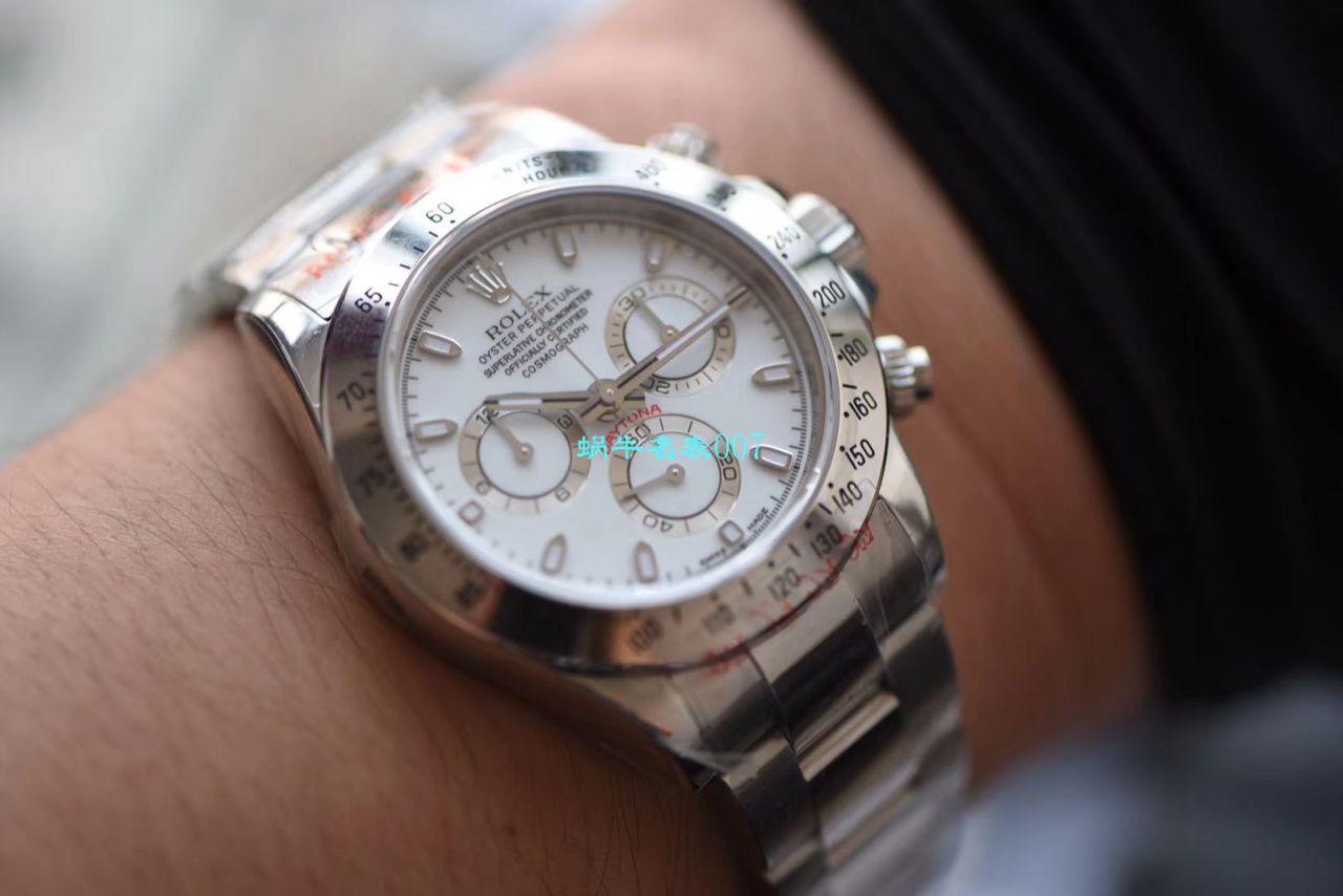 N Factory 特价 Rolex  Ditongna  wrist watch 7750版本～  top 316L精钢壳套  / R271