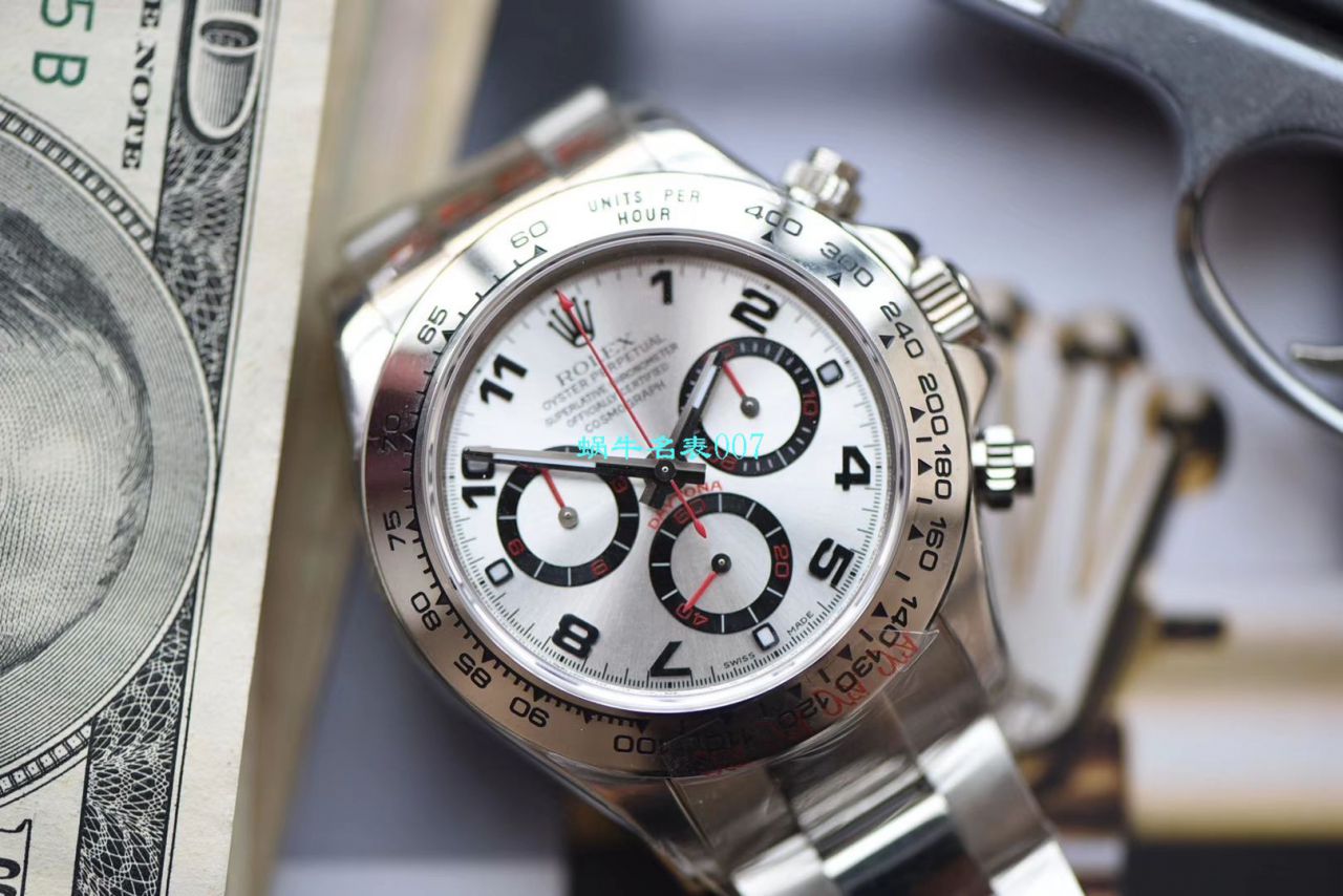 N Factory 特价 Rolex  Ditongna  wrist watch 7750版本～  top 316L精钢壳套  / R271