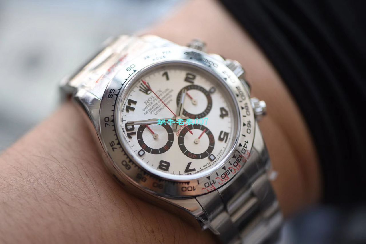 N Factory 特价 Rolex  Ditongna  wrist watch 7750版本～  top 316L精钢壳套  / R271