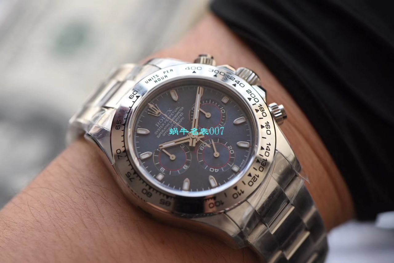 N Factory 特价， Rolex  Cosmograph Daytona  Ditongna 系列116509-78599 银色 wrist watch  / R272