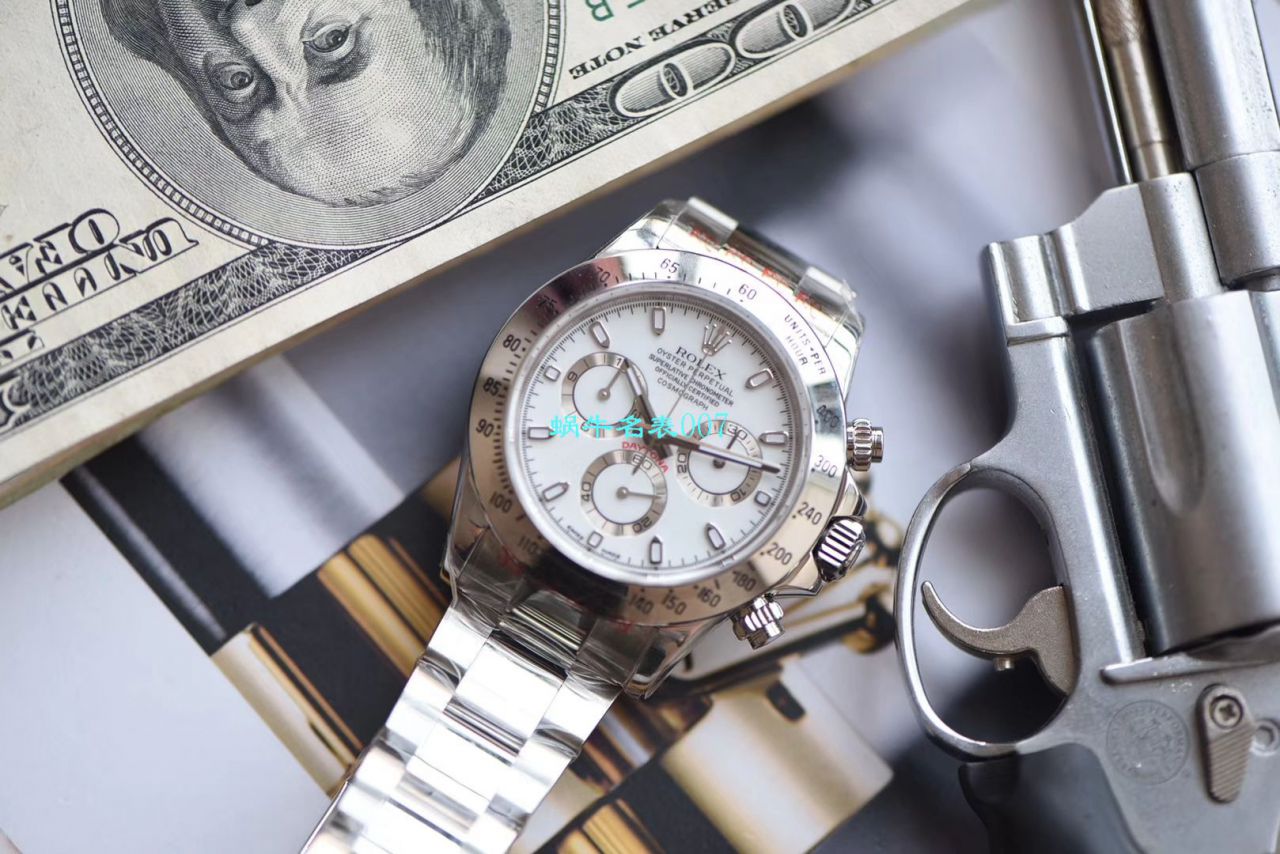 N Factory 特价， Rolex  Cosmograph Daytona  Ditongna 系列116509-78599 银色 wrist watch  / R272