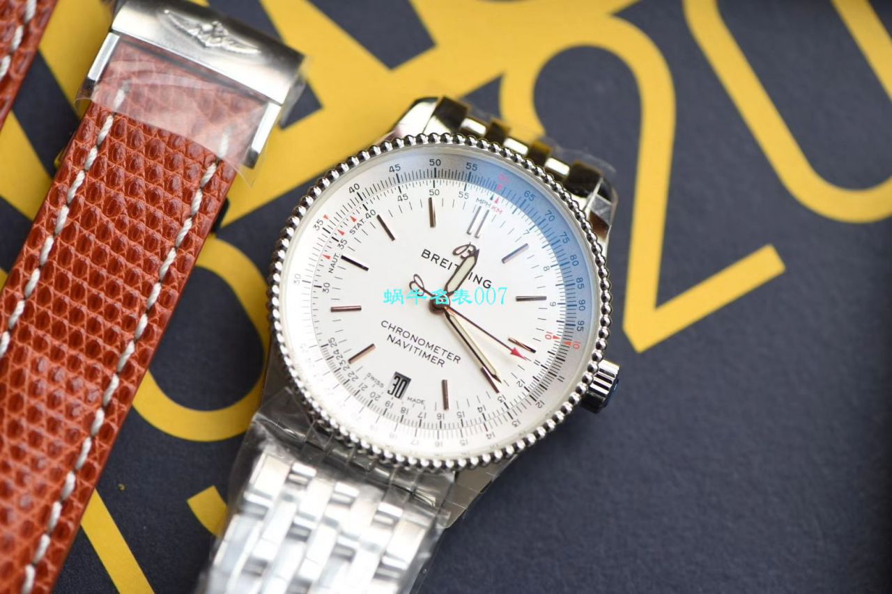 【 Video analysis 】KOR Factory 出品复刻表， Breitling 航空计时38mm 中性size高仿 U17325211G1A1男女均可佩戴 / BL128