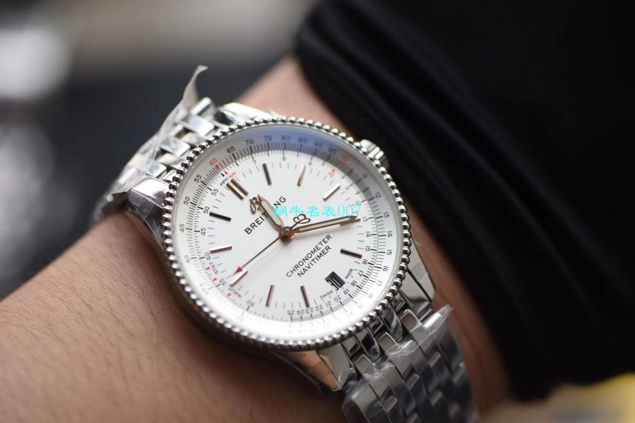 【 Video analysis 】KOR Factory 出品复刻表， Breitling 航空计时38mm 中性size高仿 U17325211G1A1男女均可佩戴 / BL128