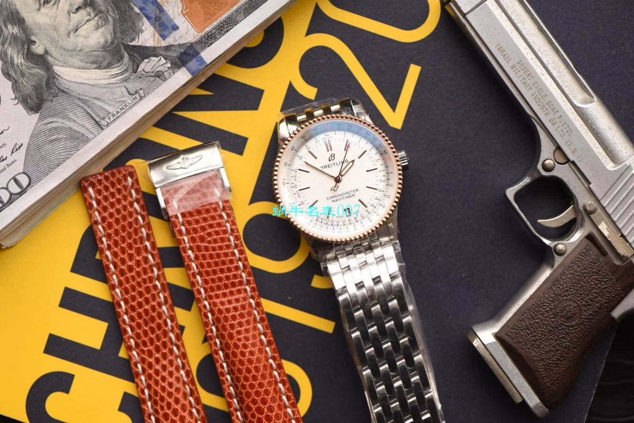 【 Video analysis KOR Factory 超A高精仿手表】 Breitling 38MM航空计时1系列A17325211C1A1 wrist watch  / BL130