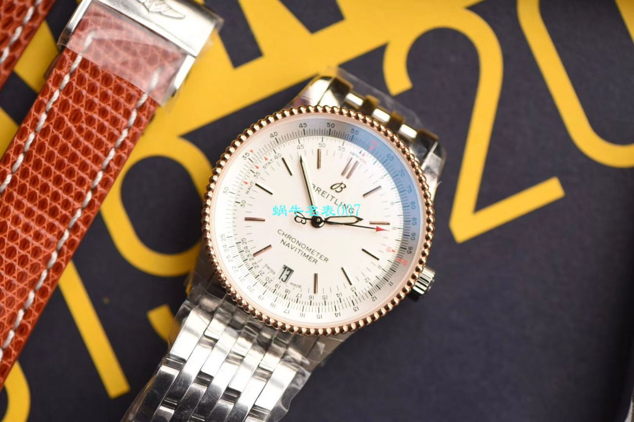 【 Video analysis KOR Factory 超A高精仿手表】 Breitling 38MM航空计时1系列A17325211C1A1 wrist watch  / BL130