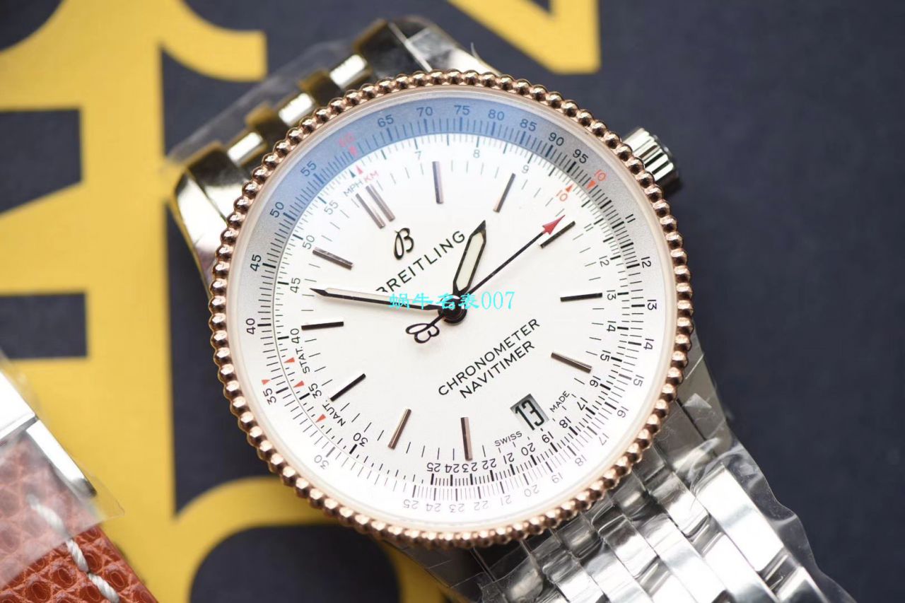 【 Video analysis KOR Factory 超A高精仿手表】 Breitling 38MM航空计时1系列A17325211C1A1 wrist watch  / BL130