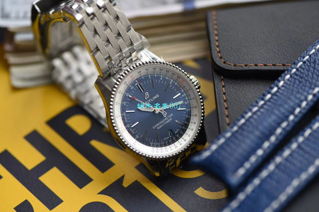 【 Video analysis KOR Factory 超A高精仿手表】 Breitling 38MM航空计时1系列A17325211C1A1 wrist watch  / BL130