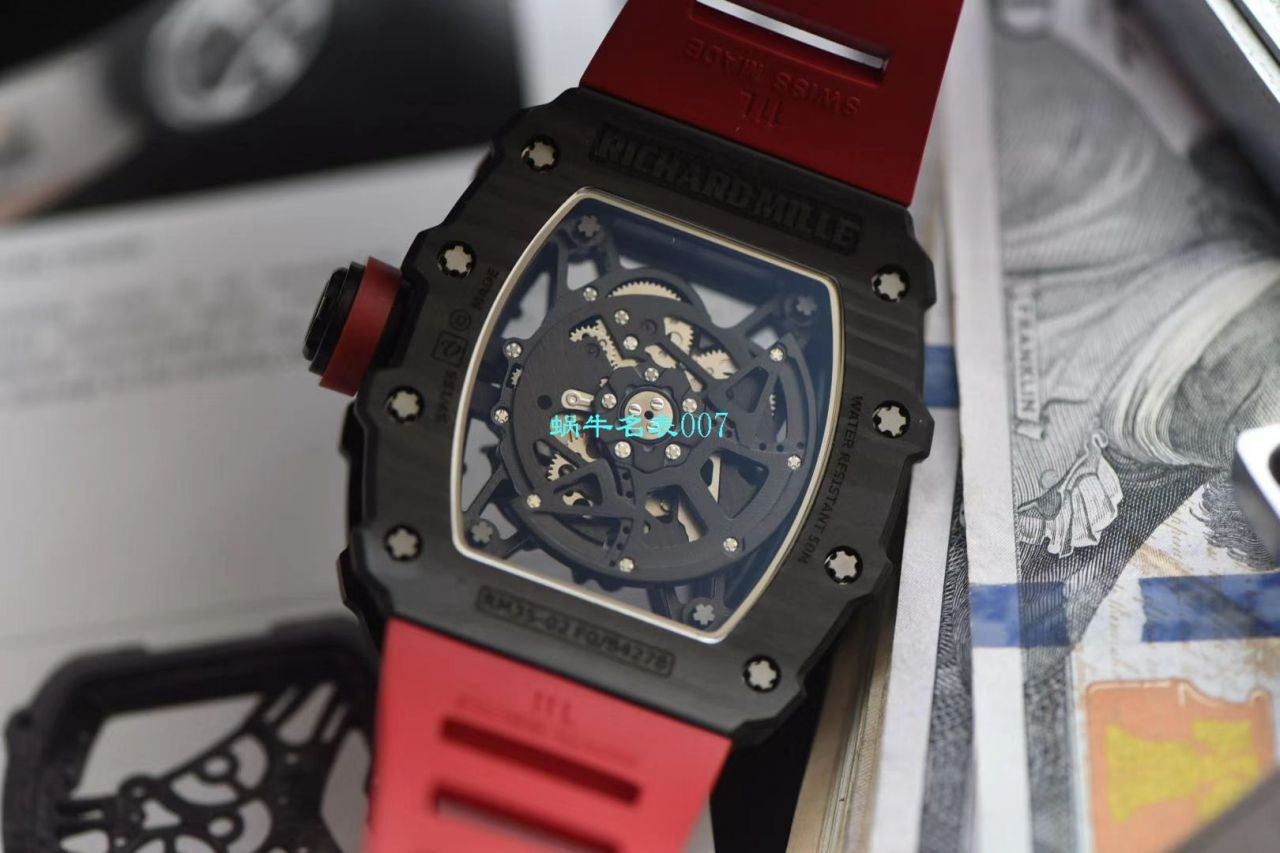 【 Video analysis KV Factory 官网＂V3＂升级版 】RICHARD MILLE RICHARD MILLE RM 35-02 wrist watch  / KVRM3502V3