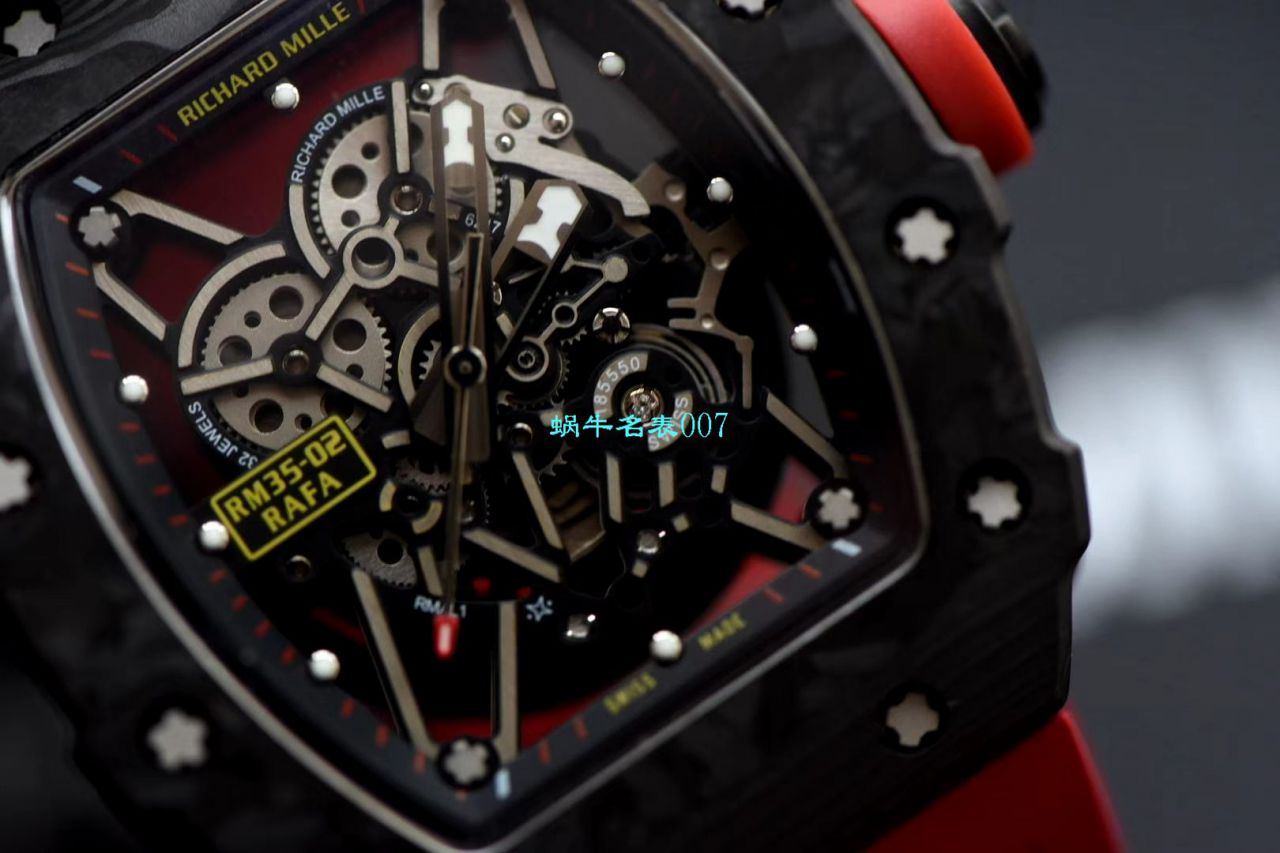 【 Video analysis KV Factory 官网＂V3＂升级版 】RICHARD MILLE RICHARD MILLE RM 35-02 wrist watch  / KVRM3502V3