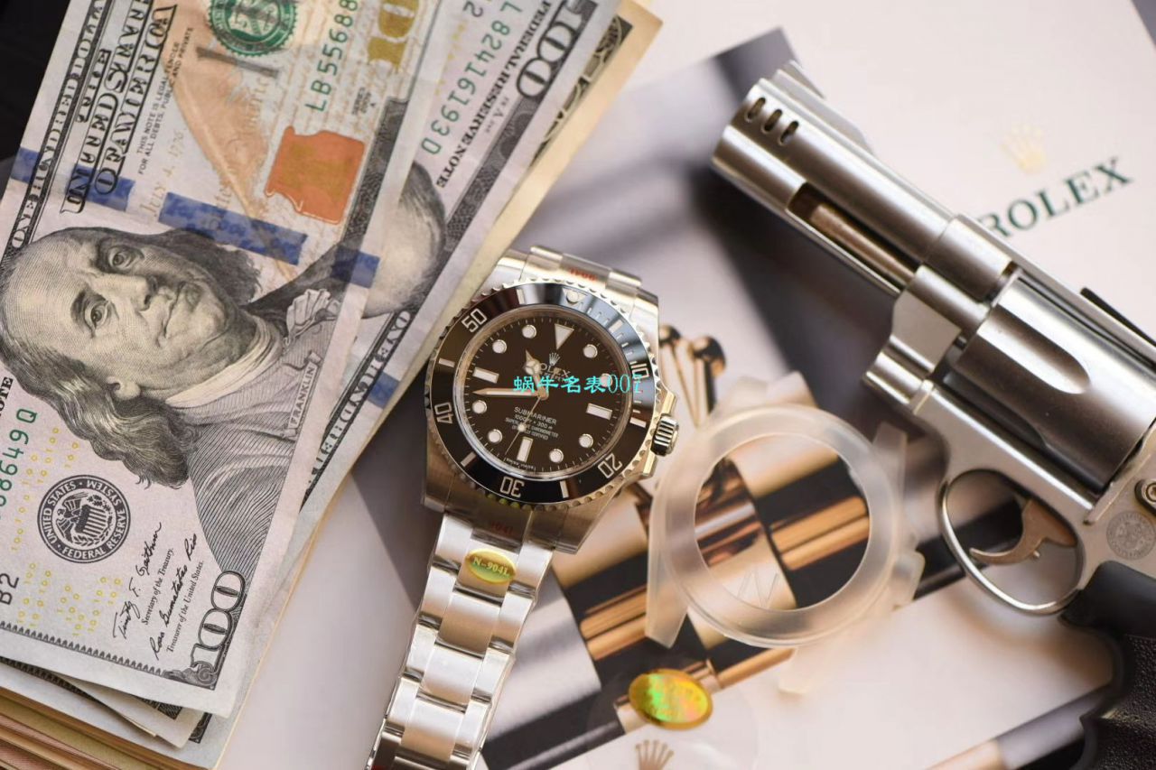 【 Video analysis N Factory V10版本无历 Submariner 价格】 Rolex Rolex Submariner 型复刻高仿114060-97200  wrist watch  / R276