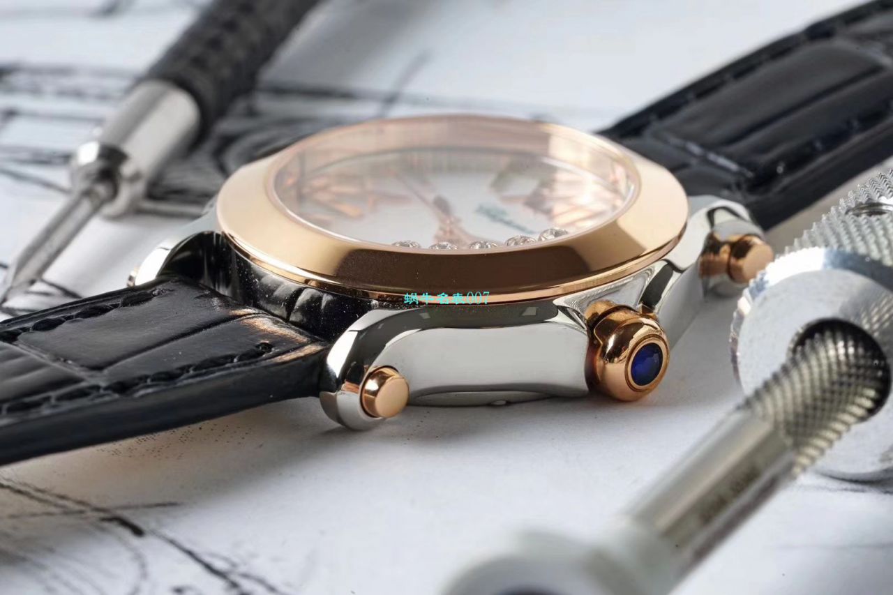 【ZF Factory 复刻高仿女表】 Chopard HAPPY DIAMONDS系列278509-6001，278509-3001 wrist watch  