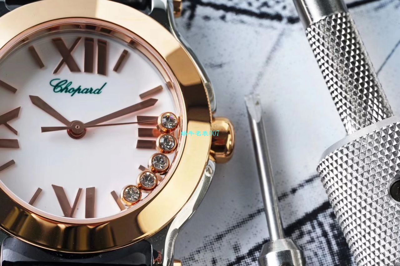 【ZF Factory 复刻高仿女表】 Chopard HAPPY DIAMONDS系列278509-6001，278509-3001 wrist watch  