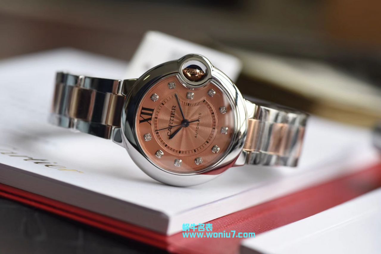 【 Video analysis V6 Factory 官网高仿复刻蓝气球多少钱】 Cartier  蓝气球系列W3BB0002女表33MM / K176D