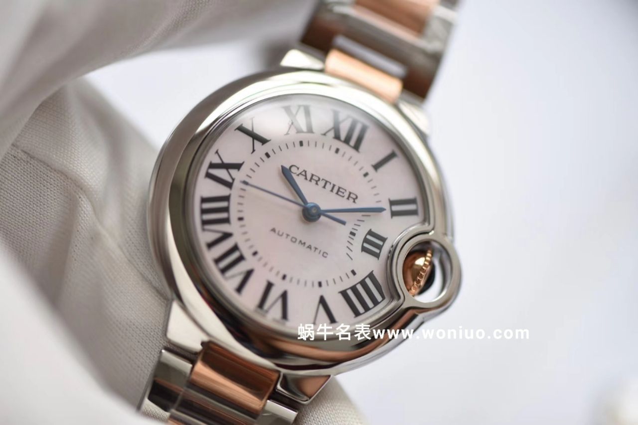 【评测视频V6 Factory 女士 top 复刻高仿蓝气球哪里买】 Cartier  蓝气球系列W6920098 wrist watch  / K155D