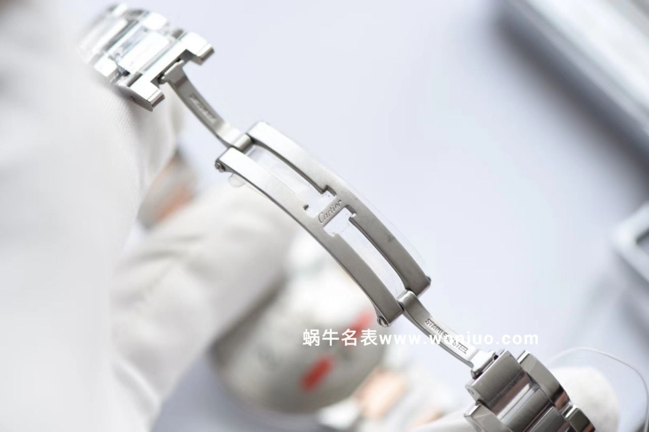 【评测视频V6 Factory 女士 top 复刻高仿蓝气球哪里买】 Cartier  蓝气球系列W6920098 wrist watch  / K155D