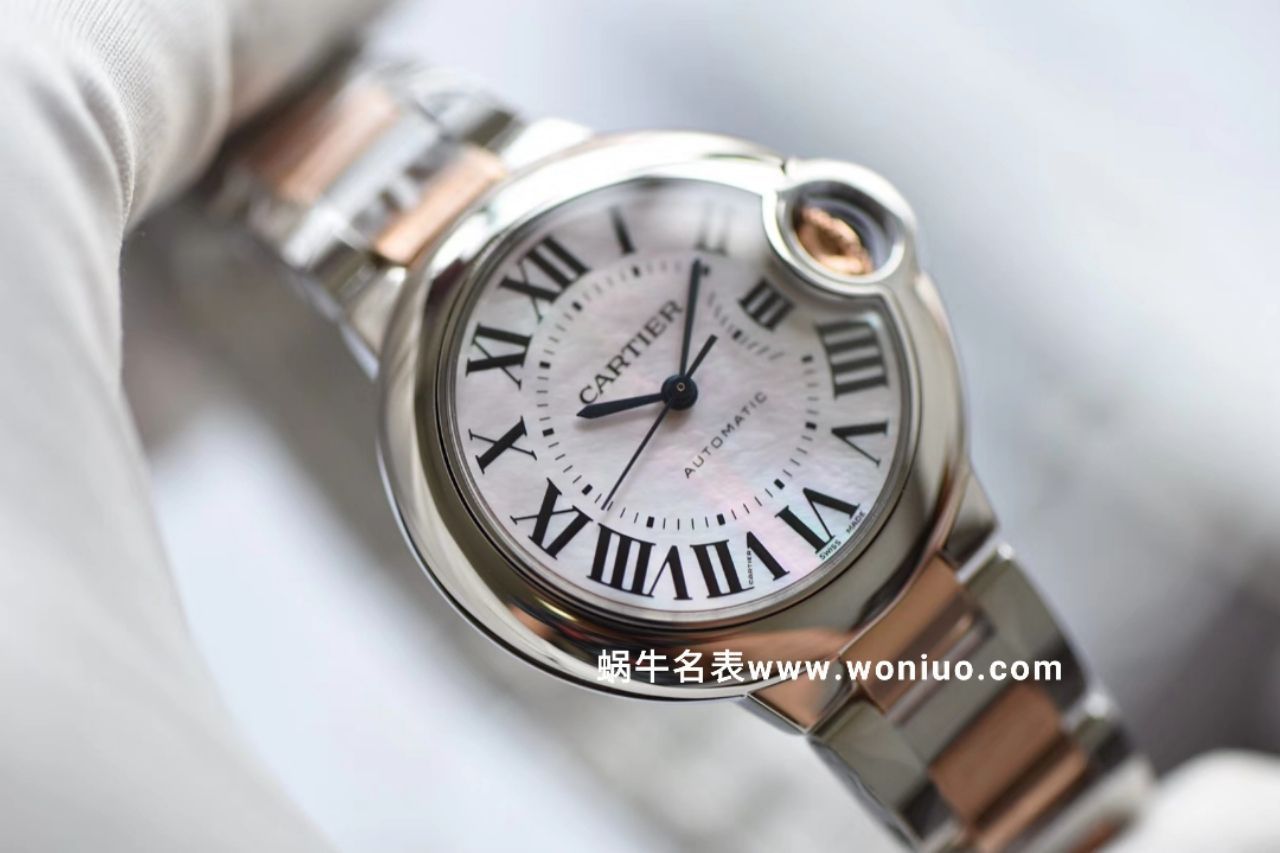 【评测视频V6 Factory 女士 top 复刻高仿蓝气球哪里买】 Cartier  蓝气球系列W6920098 wrist watch  / K155D