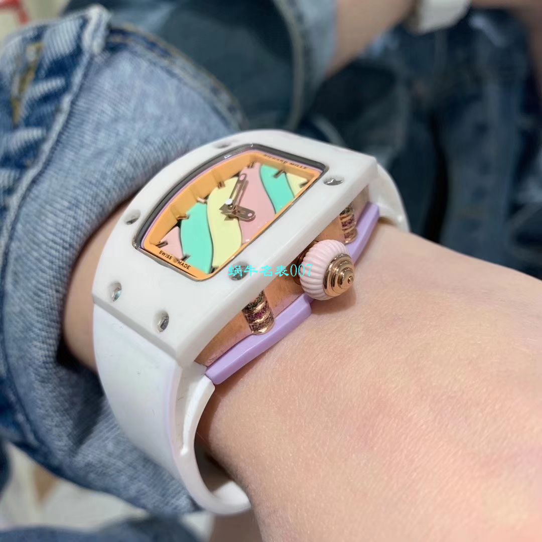  RICHARD MILLE 糖果棉花糖复刻女表！RM 07 bon bon系列最稀有的作品！ / RM-07