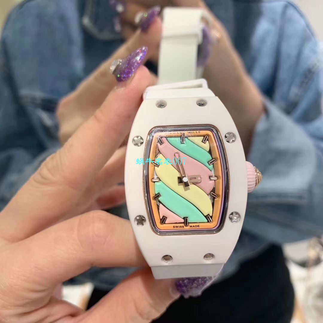  RICHARD MILLE 糖果棉花糖复刻女表！RM 07 bon bon系列最稀有的作品！ / RM-07