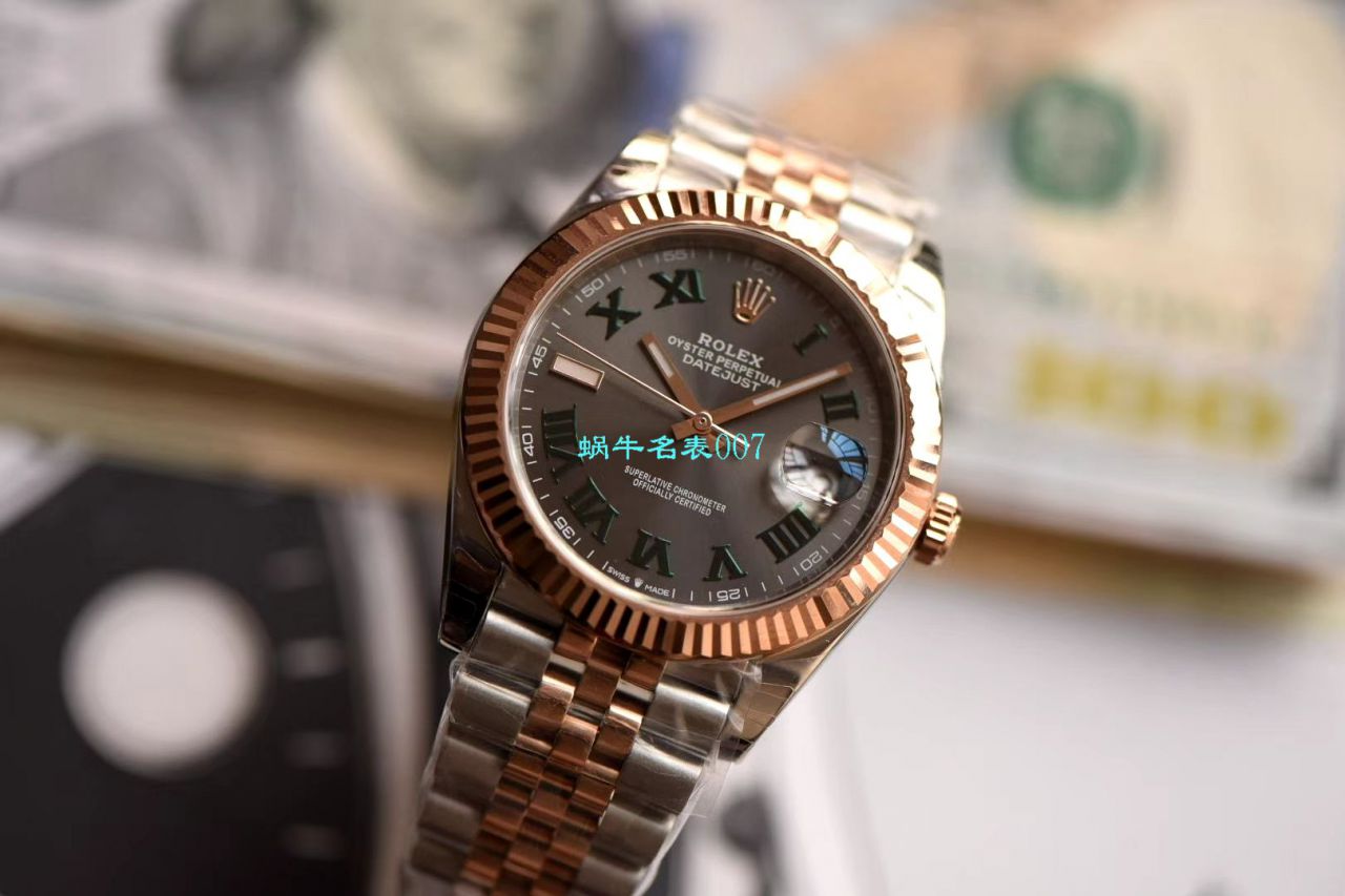 【DJ Factory 超A高仿手表】 Rolex   Datejust 41MM系列m126334-0022 wrist watch  / R523