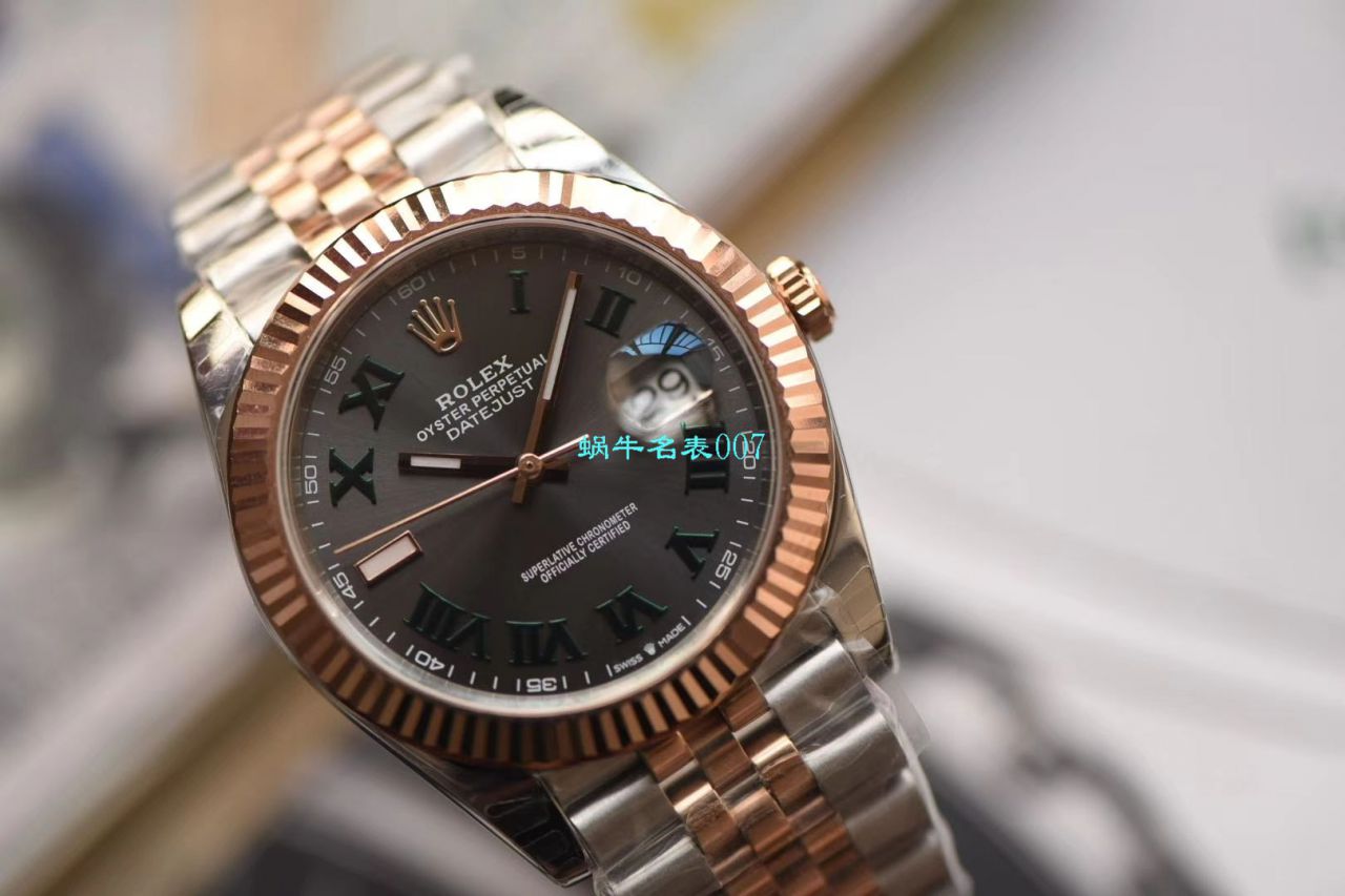 【DJ Factory 超A高仿手表】 Rolex   Datejust 41MM系列m126334-0022 wrist watch  / R523